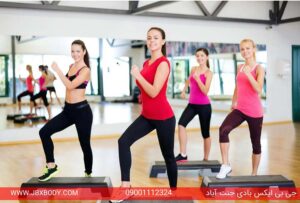 خانم ها در حال انجام ایروبیک