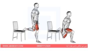 اسکات برای بانوان 10 اسکات تک پا یا اسکات بلغاری