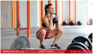 اسکات برای بانوان 9 خانمی در حال انجام اسکات گابلت