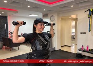 پرس سرشانه دمبل با ایکس بادی