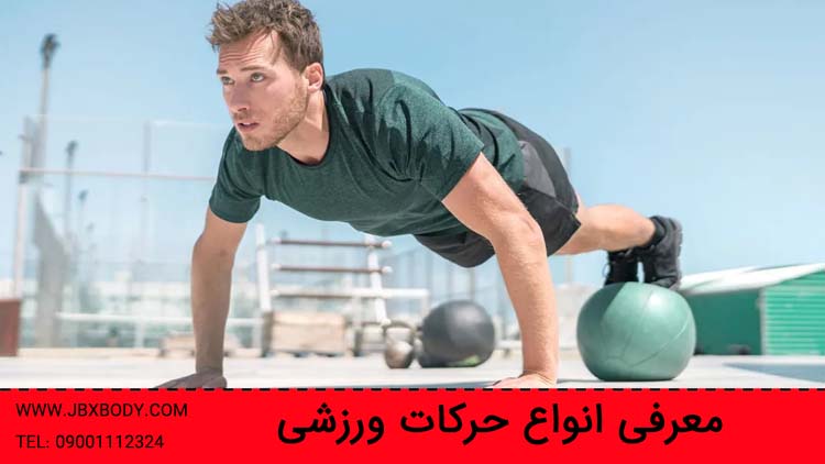 تصویر شاخص انواع حرکات ورزشی