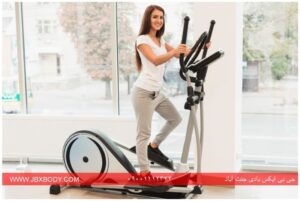 خانمی در حال انجام الپتیکال